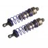 2PCS ZD Racing 7358 7359 Front Rear Oil Filled Shock Absorber for 9106s 1 10 RC Car Parts Rear shock absorber