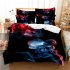 2Pcs 3Pcs Quilt Cover  Pillowcase 3D Digital Printing Dream Series Bedding Set Twin