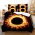 2Pcs 3Pcs Quilt Cover  Pillowcase 3D Digital Printing Dream Series Bedding Set FUll