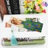2Pcs 5D Diamond Painting Leather Bookmark Tassel Book Marks Special Shaped Diamond Embroidery peacock