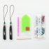 2Pcs 5D Leather Tassel Book Marks Special Shaped Diamond Embroidery DIY Bookmark SQ20