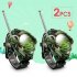 2Pcs 7 in 1 Kids Children Toys Girls Boys Watches Interphone Outdoor Games Toys 26 4 6cm English version of military walkie talkie watch 189g