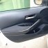 2Pcs ABS Carbon Fiber Car Inner Front Door Armrest Cover Trim Door Handle Cover Trim carbon fiber