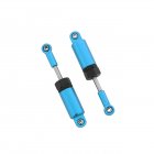 2Pcs Alloy Shock Absorber for  WPL 1 16 Henglong C 14 C 24 Pickup Crawler Half Truck RC Car Spare Parts Upgrade Modified Parts blue