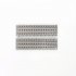 2Pcs Anti Skid Board Metal Sand Ladder Recovery Board for 1 10 RC Model Car Simulation Climbing Cars Axial SCX10 90046 RC4WD D90 Silver