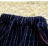 2Pcs Children Baby Gentleman Suit Tie Vest Long Sleeve and Pants Tie vest navy blue 100cm