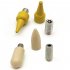2Pcs Dent Repair Tool Replacement Hammer Heads Tap Down Tools Paintless Pit Removal Leveling Hammer Heads Accessories PAI header