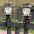 2Pcs LED Retro Solar Hanging Lantern Garden Landscape Lighting White light