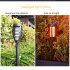 2Pcs LED Solar Flame Lamp Waterproof for Garden Landscape Decor Landscape Lights Solar small torch light