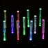 2Pcs LED Solar Powered Acrylic Bubble Tube Lights for Patio Backyard Lawn Decor color