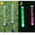 2Pcs LED Solor Lawn Lamp Colorful Outdoor Waterproof Acrylic Bubble Tube Light Colorful