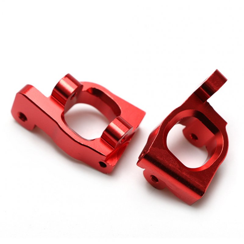 2Pcs Metal C Base Seat for WLtoys 144001-1253 1/14 RC Car Upgrade Spare Parts red_1 pair