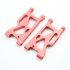 2Pcs Metal Front Swing Arm for WLtoys 144001 1250 1 14 4WD RC Car Upgrade Spare Parts red