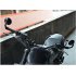 2Pcs Motorcycle Rearview Mirror Retroreflector for Benelli 502c 752s BJ600 Leoncino 250 500 black