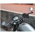 2Pcs Motorcycle Rearview Mirror Retroreflector for Benelli 502c 752s BJ600 Leoncino 250 500 black