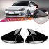 2Pcs Replacement Door Rearview Mirror Cover Caps Compatible For Golf Mk7 Mk7 5 GTD R 2014 2019 5G0857537 5G0857538