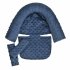 2Pcs Set Baby Safety Seat Headrest   Safety Belt Cover Set for Infants Navy