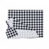2Pcs Set Newborn Plaid Printing Swaddle Blanket with Beanie Set Soft Stretchy Towel for Baby Boys Girls Meat meal plaid 80 100cm