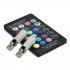 2Pcs T10 5050 Remote Control Car Led Bulb 6 Smd Multicolor W5w 501 Side Light Bulbs