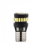 2Pcs T10 <span style='color:#F7840C'>LED</span> Canbus W5W <span style='color:#F7840C'>LED</span> Bulb Auto Lamp 3014 24SMD <span style='color:#F7840C'>Car</span> <span style='color:#F7840C'>Interior</span> <span style='color:#F7840C'>Light</span> Bulb White White <span style='color:#F7840C'>light</span>