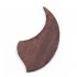 2Pcs Ukulele Pickguard Teardrop Rosewood Shield Wooden Guards Musical Instrument Accessories Wood color Teardrop shaped