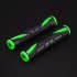 2Pcs Universal Soft Non Slip Brake Lever Grip Protector Handlebar Cover for Motorcycle gray