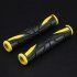 2Pcs Universal Soft Non Slip Brake Lever Grip Protector Handlebar Cover for Motorcycle yellow
