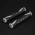 2Pcs Universal Soft Non Slip Brake Lever Grip Protector Handlebar Cover for Motorcycle Orange