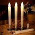 2Pcs set LED Simulation Candle Christmas Electronic Light Candlestick Wedding Party Decoration  red candle light