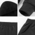2Pcs set Men Hoodie Sweatshirt Sports Pants Printing RUN Casual Sportswear Student Tracksuit Black XXL