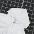 2Pcs set Men Women Casual Suit Hoodie Sweatshirt   Pants Doraemon Cartoon Thicken Tracksuit White M
