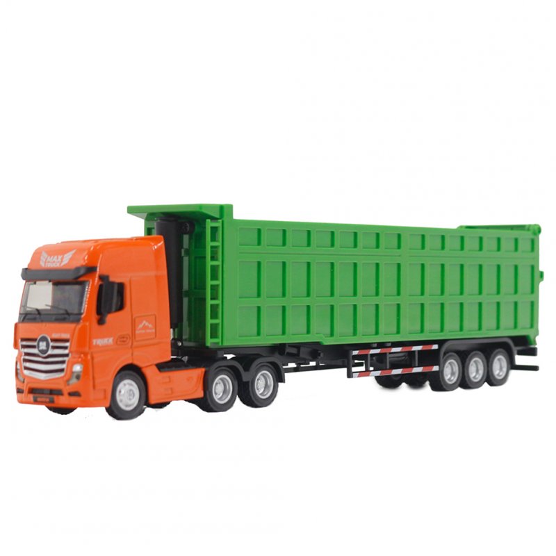 Huina 1:50 Dump Truck Model Toys Container Truck Engineering Vehicle Toys For Boys Gifts Collection 1731/1732 