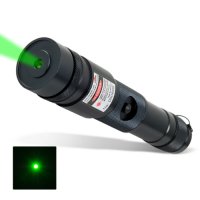 High Power 100mW Green Laser Pointer - All Metal Combat Edition