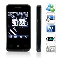 Beryllium Quadband Dual Sim World Phone w/ 3.2 Inch Touchscreen