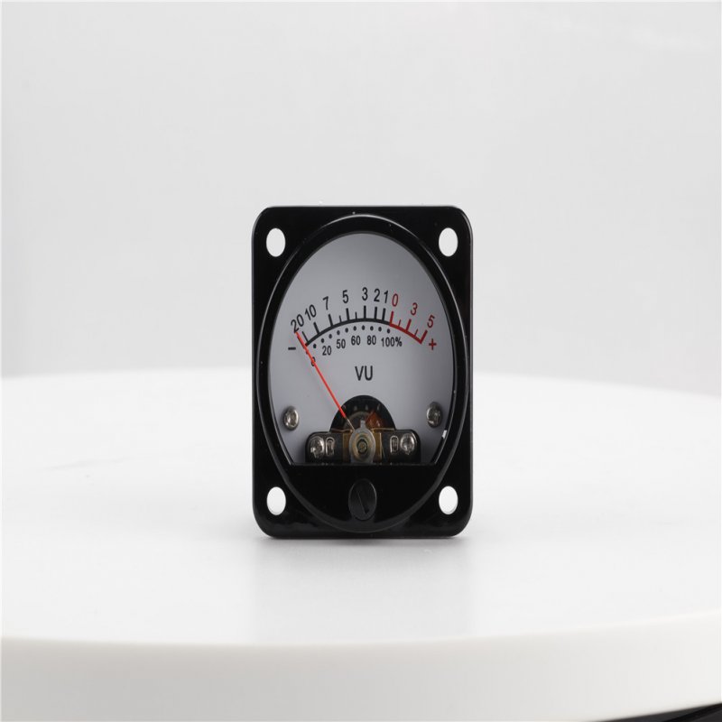 45mm Big Vu Meter Stereo Amplifier Board Backlight Power Meter Level Indicator Adjustable With Driver 