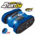 2in1 Remote Control Double Side Stunt Vehicle Track   Desert Wheel Switch blue