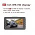 2k HD Driving Recorder 3 0 Inch Display Screen Front Rear Dual Recording Wifi Mobile Phone Interconnection Black