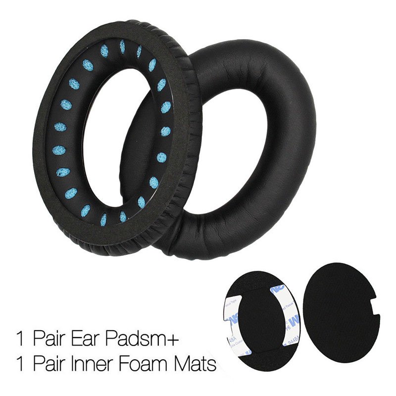Replacement Cushions Ear Pads Headband for BOSE QuietComfort QC15 QC2 Headphones 
