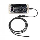 2m 1m 7mm Endoscope Camera Flexible Ip67 Waterproof Inspection Borescope Camera 6leds Adjustable 7mm 1 meter