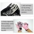 2mm Diving Gloves Adult Printing Swimming Snorkeling Gloves Warm Non Slip Underwater Swim Equipment black S