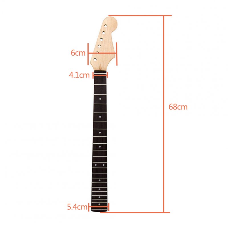 ST TL Maple Electric Guitar Neck Replacement Fretboard 22 Fret ST