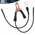 2pc Metal   Plastic Vehicle  Leakage  Detection  Tool  Car Battery Test Power Supply Cable Plug   Clip Detector  For Professional Electrician Black