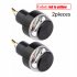 2pcs 12v Cnc Turn Signal Motorcycle Led Handle Bar End Blinker Flashing Lamp For 22mm Handlebar Signal Light 2 red to yellow
