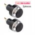 2pcs 12v Cnc Turn Signal Motorcycle Led Handle Bar End Blinker Flashing Lamp For 22mm Handlebar Signal Light 2 red to yellow