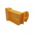 2pcs 2 in 1 Battery Tool Holder Compatible for Wilwaukee 18v Yellow