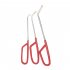 2pcs 3pcs 5 pcs Automotive Paintless Dent Repair Rods  Hail Damage Dent Remover Set  Stainless Steel Auto Dent Puller Repair Tools For Car Repairing 2 pieces