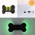 2pcs 3w Outdoor Solar Wall Lamp With Solar Panels IP65 Waterproof Night Light Wall Light Fixtures For Garden Balcony Yard Street Decor Colorful light
