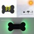 2pcs 3w Outdoor Solar Wall Lamp With Solar Panels IP65 Waterproof Night Light Wall Light Fixtures For Garden Balcony Yard Street Decor Colorful light