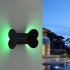 2pcs 3w Outdoor Solar Wall Lamp With Solar Panels IP65 Waterproof Night Light Wall Light Fixtures For Garden Balcony Yard Street Decor Colorful light
