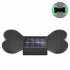 2pcs 3w Outdoor Solar Wall Lamp With Solar Panels IP65 Waterproof Night Light Wall Light Fixtures For Garden Balcony Yard Street Decor Colorful light